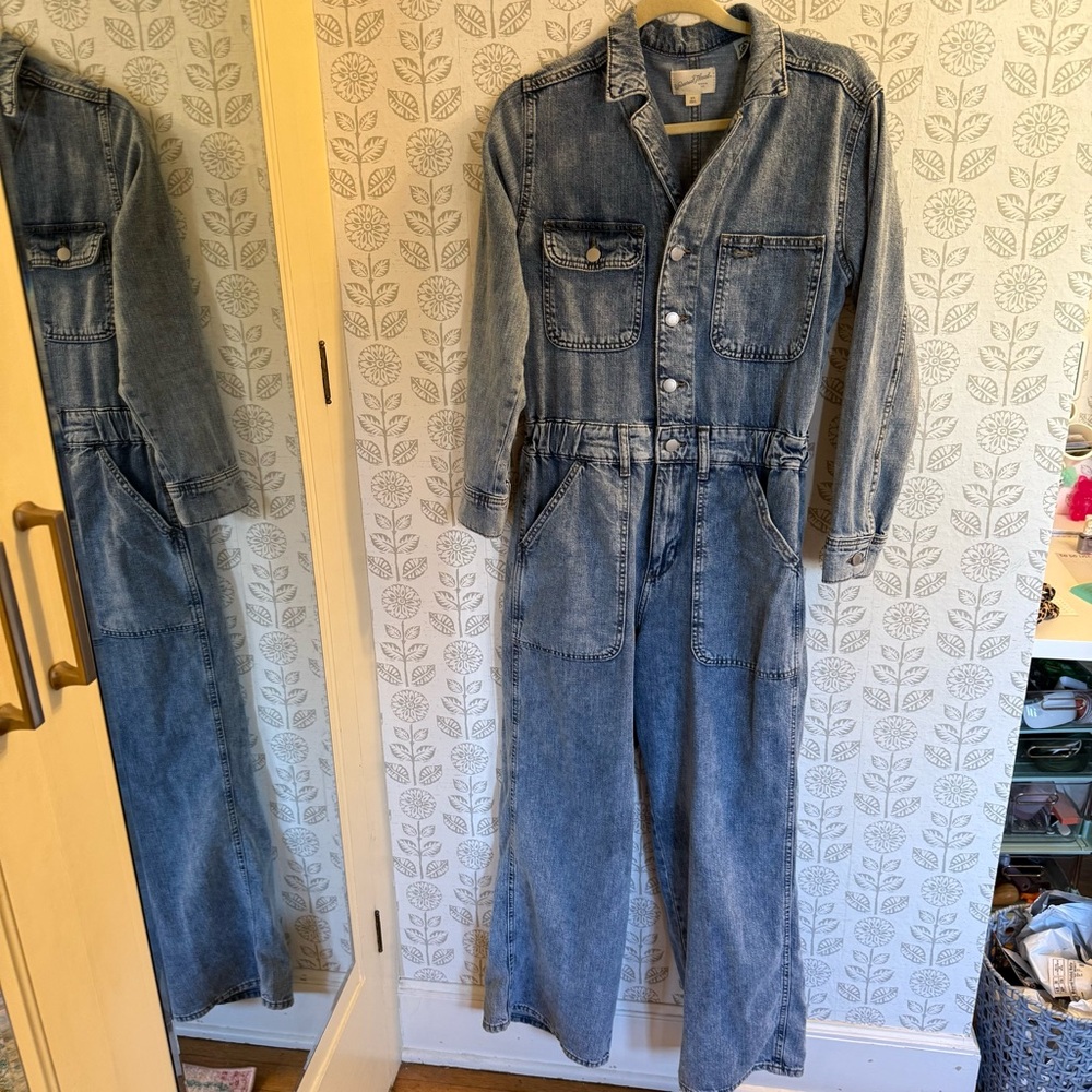 Universal Thread | Light Blue Utility Jumpsuit - … - image 4